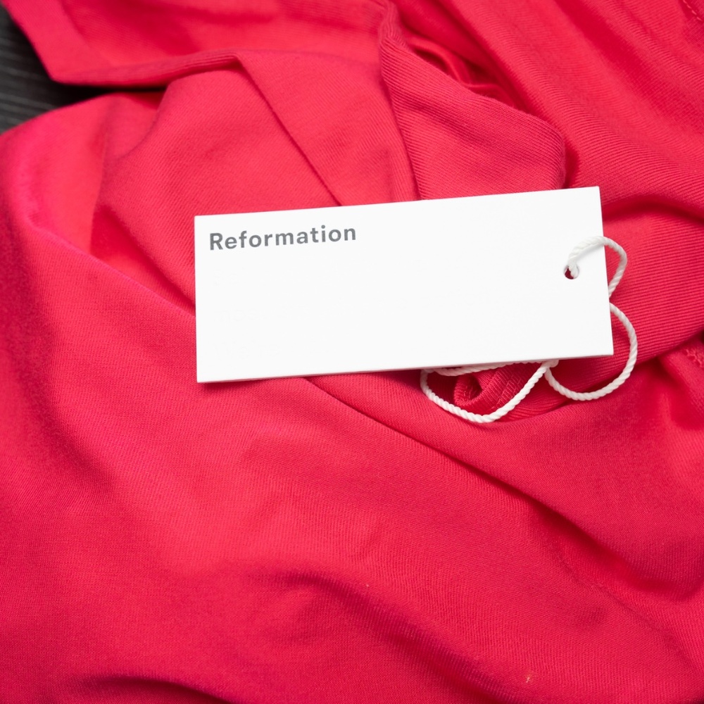 Reformation - Knit Rika Two-Piece Crop Top & Wrap Skirt Set - Picture 7 of 11